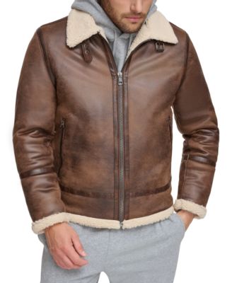 Calvin Klein - Men's Faux-Shearling Jacket