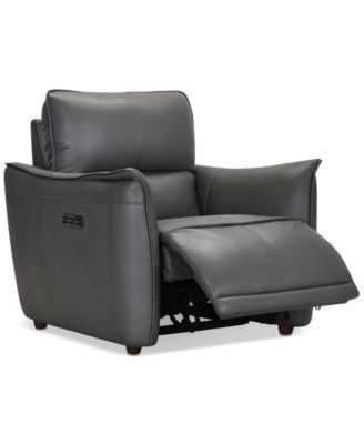 Furniture - Polner 39" Leather Power Motion Chair