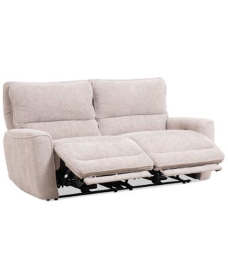 Furniture - Deklyn 76" 2-Pc. Fabric Sofa with 2 Power Recliners