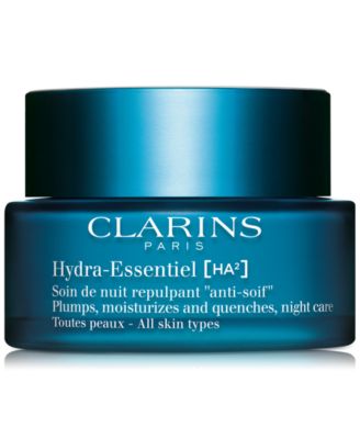 Clarins - Hydra-Essentiel Night Moisturizer With Double Hyaluronic Acid, 1.7 oz.