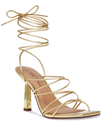 Wild Pair - Eross Lace-Up Dress Sandals
