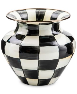 Mackenzie-Childs - Courtly Check Enamel Large Vase