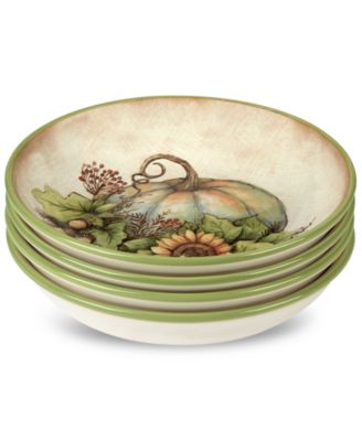 Certified International - Autumn Breeze Soup Bowls, Set of 4
