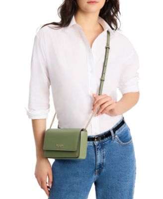 kate spade new york - Morgan Saffiano Leather Flap Chain Wallet