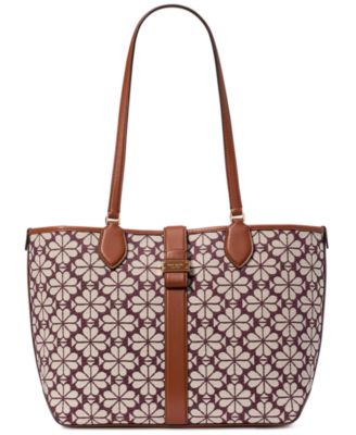 kate spade new york - Spade Flower Jacquard Medium Open Tote