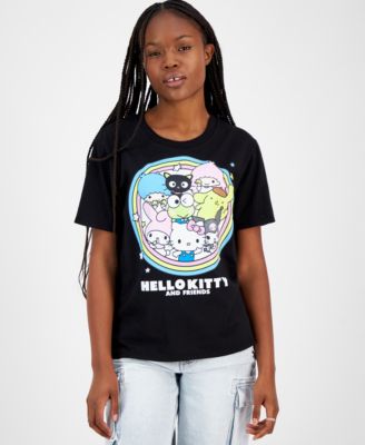 Love Tribe - Juniors' Hello Kitty & Friends Stars Graphic T-Shirt