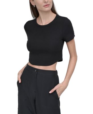 DKNY - Women's Ribbed Crop Top