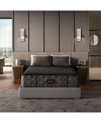 Beautyrest - Black Hybrid Series Three 14.5" Plush Tight Top Mattress Set - Twin XL