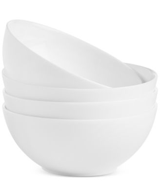 Arch Studio - Opal Glass Coupe Cereal Bowls, Set of 4