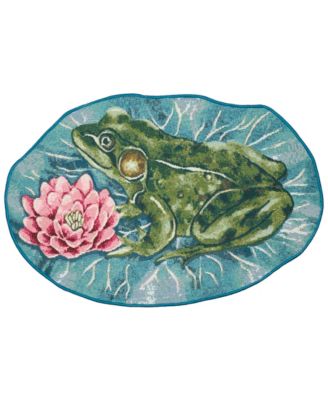 Liora Manne' - Esencia Frog and Lotus Rug Collection