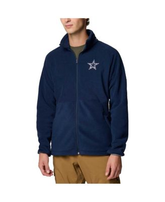 Columbia - Men's Navy Dallas Cowboys Flanker IV Fleece Full-Zip Jacket