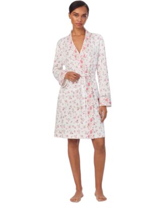 Lauren Ralph Lauren - Women's Long-Sleeve Kimono Wrap Robe