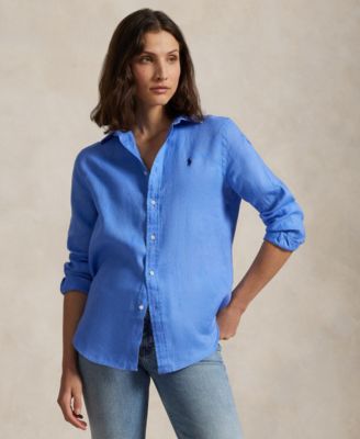 Polo Ralph Lauren - Women's Classic-Fit Linen Shirt