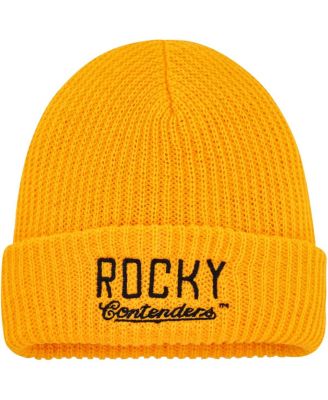 Contenders Clothing - Gold Rocky Cuffed Knit Hat