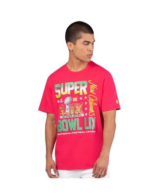 Starter - Men's&nbsp; Red Super Bowl LIX Super Sunday T-Shirt