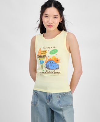 Disney - Juniors' Cars Radiator Springs Graphic Tank Top