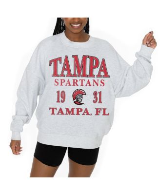 Gameday Couture - Women's Ash Tampa Spartans Premium Fleece Pullover Sweatshirt