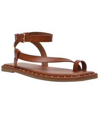 Wild Pair - Women's Genessis Buckle Flat Sandals