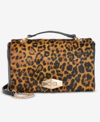 I.N.C. International Concepts - Soft Ajae Leopard-Print Shoulder Bag