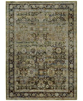 Oriental Weavers - Andorra Sardana Green 7'10" x 10'10" Area Rug
