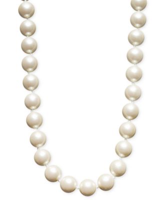 Charter Club - Imitation 14mm Pearl Collar Necklace