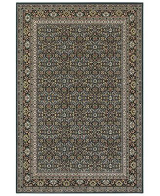 Oriental Weavers - Kashan 180L Navy/Multi 3'10" x 5'5" Area Rug
