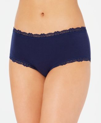 Jenni - Cotton Lace Trim Hipster