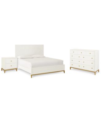 Furniture - Chelsea Bedroom  3-Pc. Set (King Bed, Nightstand & Dresser)
