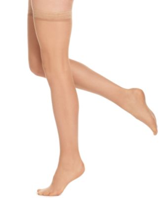 ALLSTAR PRODUCTS GROUP - Hanes Silk Reflections Silky Sheer Thigh Highs