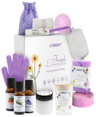 Lovery - 17-Pc. French Lavender Relaxation Spa Bath & Body Gift Set