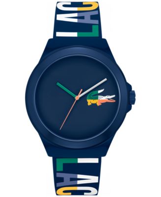 Lacoste - Unisex NeoCroc Navy Silicone Strap Watch 43mm