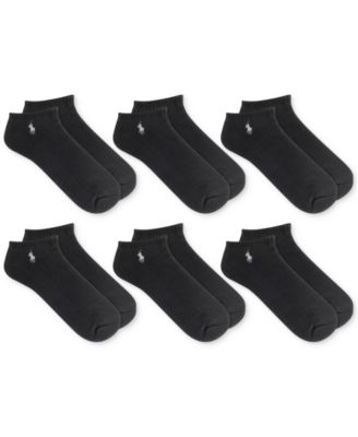 Polo Ralph Lauren - Men's 6-Pk. Performance Sport Low Cut Socks