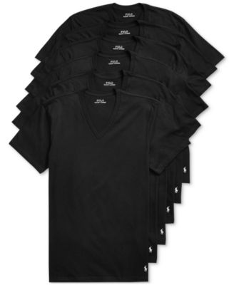 Polo Ralph Lauren - Men's Classic-Fit V-Neck Undershirts, 6-Pack