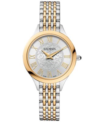 Balmain - Women's Swiss  de Balmain Two-Tone Stainless Steel Bracelet Watch 29mm