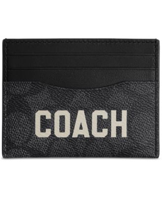 COACH - Men's Flat Logo Card Case