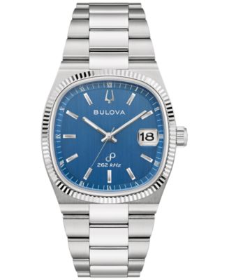 Bulova - Unisex Super Seville Stainless Steel Bracelet Watch 38mm