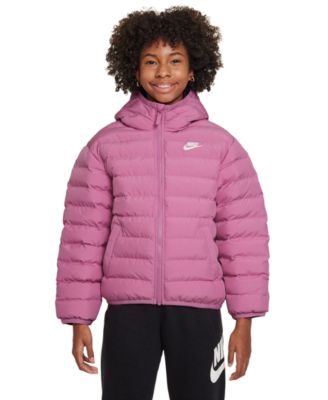Nike - Big Kids Lightweight Synthetic Fill Hooded Coat