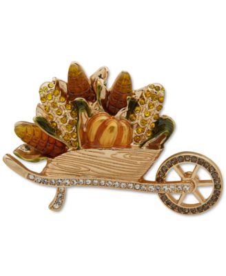 Anne Klein - Gold-Tone Multi Fall Barrel Boxed Pin