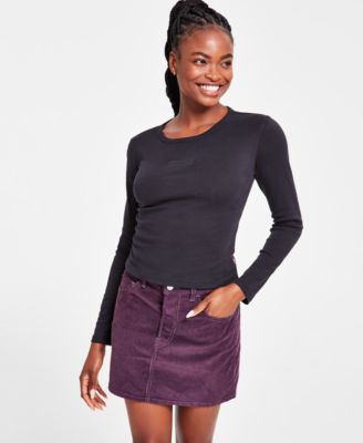 Levi's - Women's Rickie Long-Sleeve Logo Tee