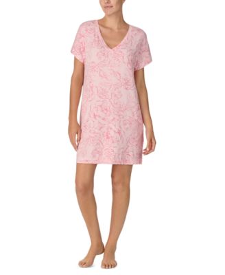 Sanctuary - Women's Printed Short-Sleeve Sleep Shirt