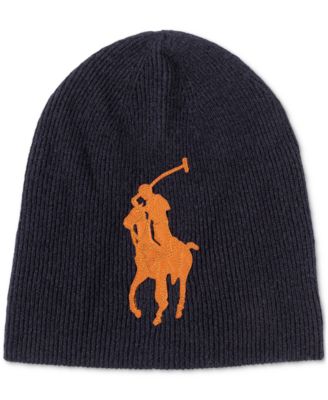 Polo Ralph Lauren - Men's Leather Patch Beanie