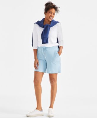 Style & Co - Women's Mid Rise Sweatpant Shorts