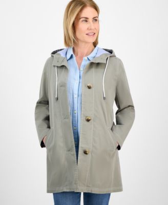 Style & Co - Petite Button-Front Utility Jacket