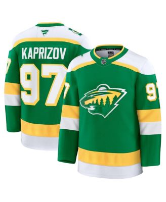 Fanatics - Men's Kirill Kaprizov Green Minnesota Wild Alternate Premium Jersey