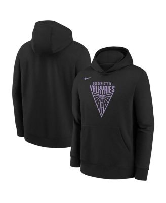 Nike - Big Boys and Girls Black Golden State Valkyries Primary Logo Pullover Hoodie