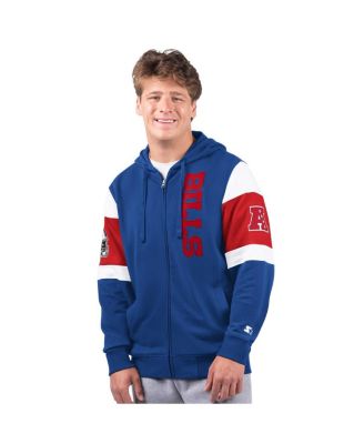 Starter - Men's Royal Buffalo Bills Extreme Full-Zip Hoodie