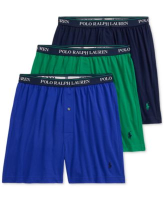 Polo Ralph Lauren - Men's 3-Pk. Cotton Classic Knit Boxers