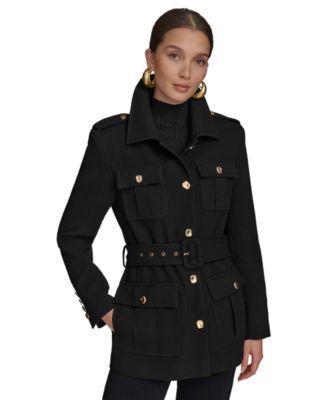 Donna Karan New York - Women's Belted Crepe Jacket