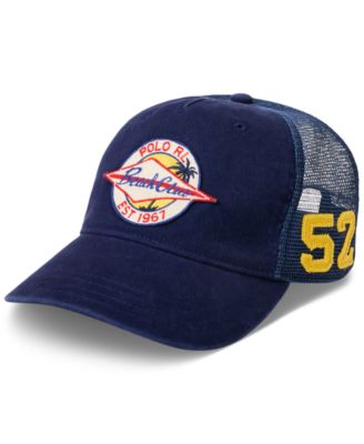 Polo Ralph Lauren - Men's Logo-Patch Twill Trucker Cap