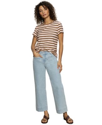 Sanctuary - Women's Voyage Cropped Wide-Leg Jeans